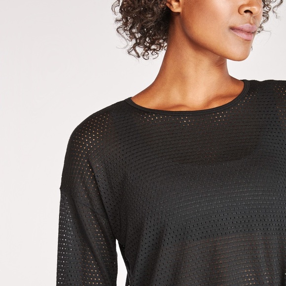 nwt beyond yoga  mesh me up pullover m - Picture 7 of 15